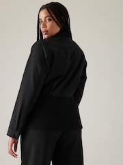 Athleta Black Stride Two Way Zip Through Jacket - Image 2 of 5