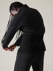 Athleta Black Stride Two Way Zip Through Jacket - Image 4 of 5