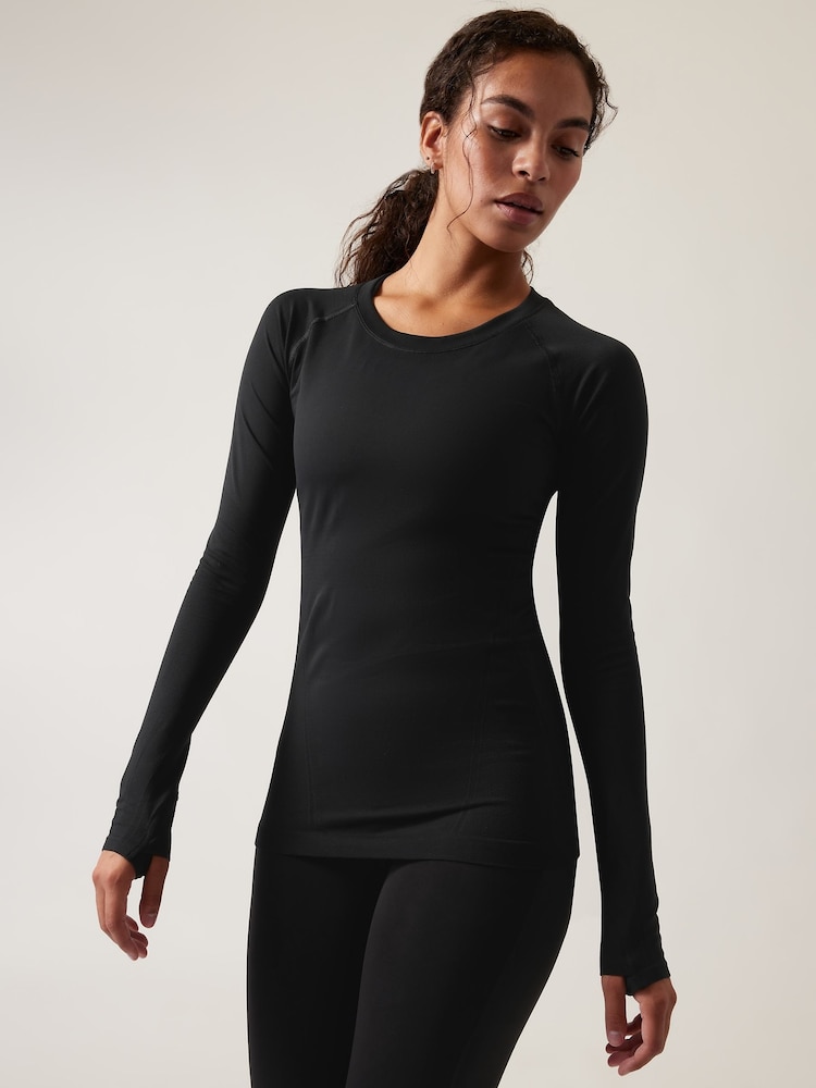 Athleta Black Momentum Seamless Tank - Image 1 of 4