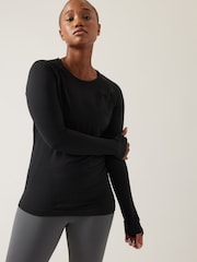Athleta Black Momentum Seamless Tank - Image 4 of 4