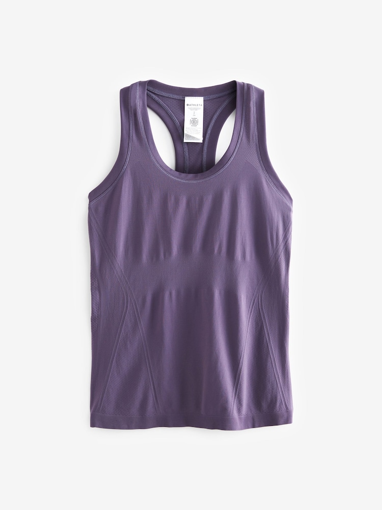Athleta Purple Momentum Seamless Tank Top - Image 1 of 9