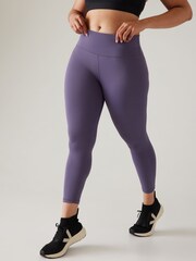 Athleta Purple Elation Train 7/8 Leggings - Image 3 of 4