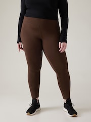 Athleta Brown Elation Train 7/8 Leggings - Image 4 of 5