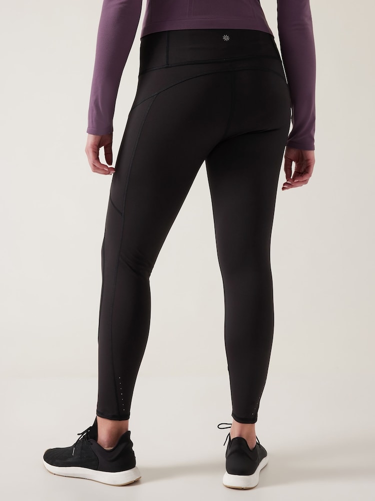 Athleta Black Rainier High Waisted Pocket Leggings - Image 5 of 5