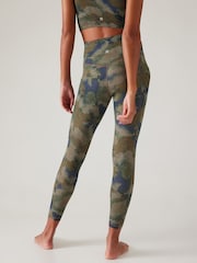 Athleta Green Salutation Stash 7/8 Leggings - Image 2 of 5
