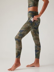 Athleta Green Salutation Stash 7/8 Leggings - Image 5 of 5