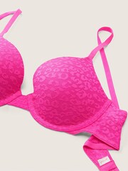 Victoria's Secret PINK Atomic Pink Lace Lightly Lined T-Shirt Bra - Image 3 of 4