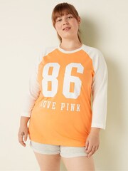 Victoria's Secret PINK Campus Baseball Tee - Image 1 of 4