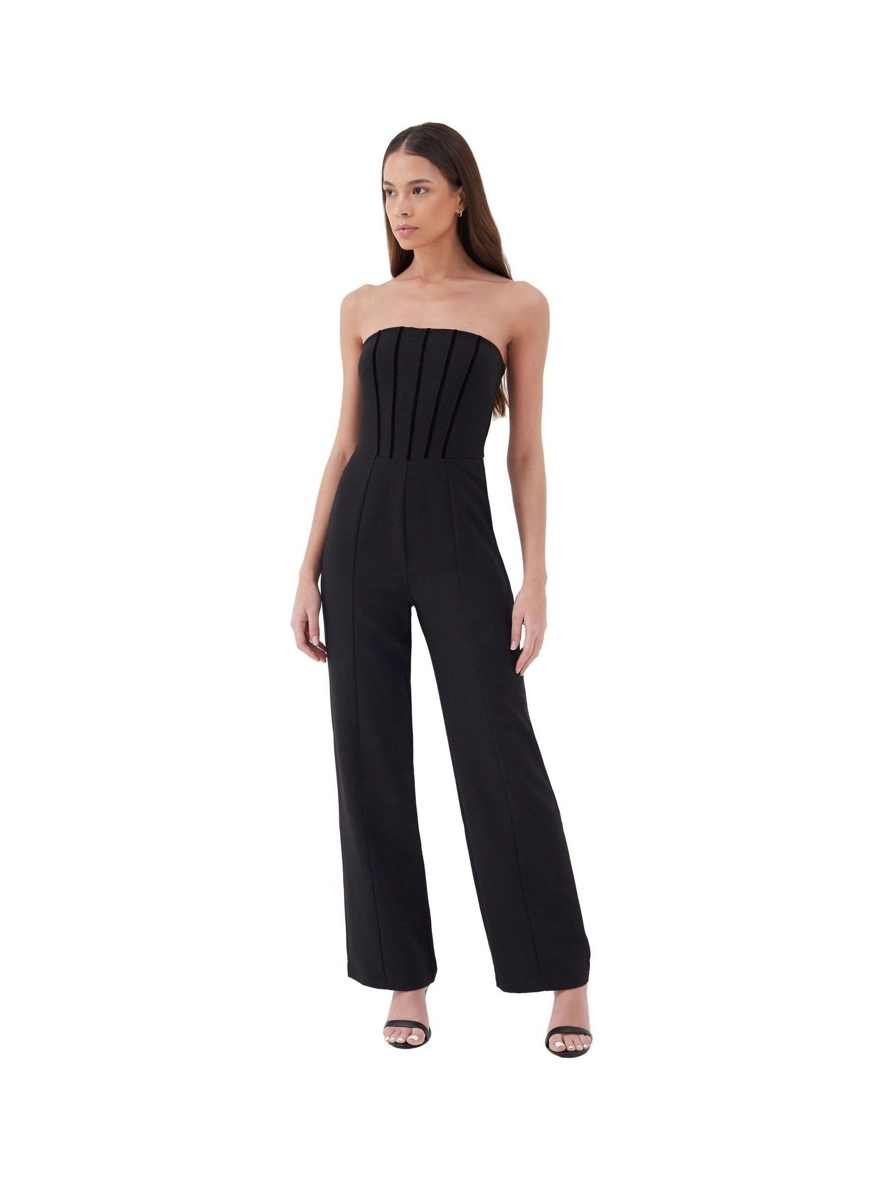 Buy 4th Reckless Black Timea Tailored Jumpsuit from Next Luxembourg