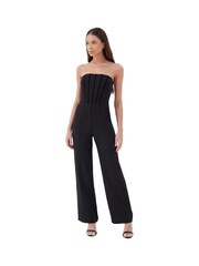 4th & Reckless Black Timea Tailored Jumpsuit - Image 1 of 4