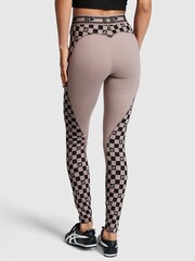Victoria's Secret PINK Checkered Brown Ultimate High Waist Legging - Image 2 of 4