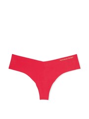 Victoria's Secret Wild Strawberry Pink Thong No-Show Knickers - Image 1 of 3