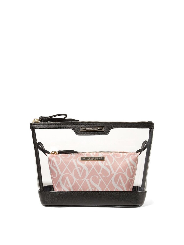 Victoria's Secret Pink AM/PM Makeup Bag Duo - Image 1 of 4