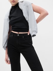 Gap Black 90s Straight Jeans with Washwell - Image 4 of 5