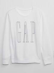 Gap White Logo Sweatshirt - Image 1 of 1
