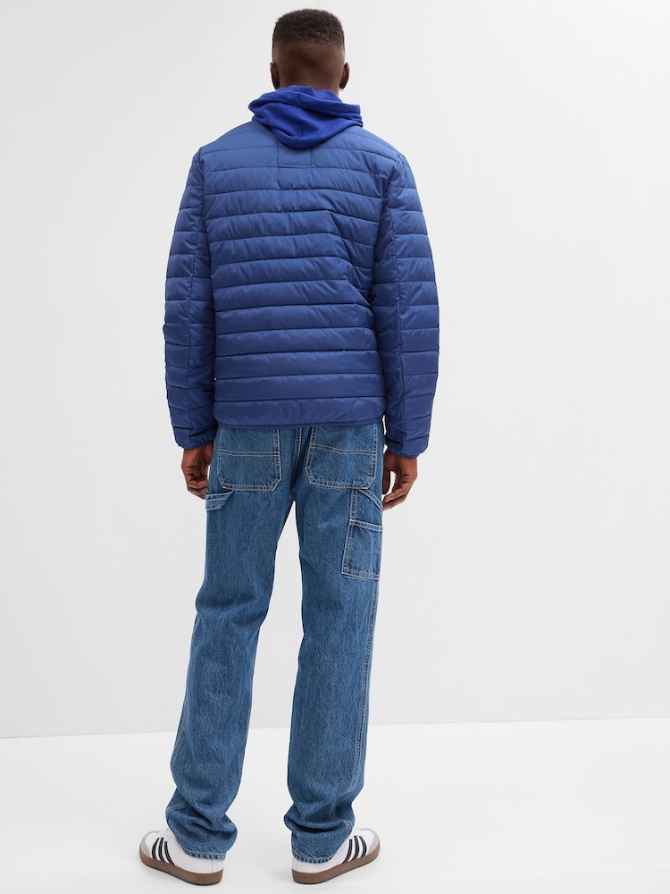 Gap Blue ColdControl Puffer Jacket - Image 2 of 3