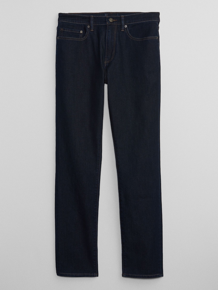 Gap Dark Indigo Blue Slim Fit Comfort Stretch Soft Jeans - Image 3 of 4