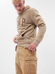 Gap Beige Relaxed Utility Cargo Trousers - Image 3 of 4