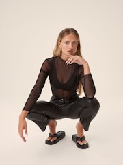 Lipsy джинсы прямого кроя с завышенной талией - Image 2 of 4