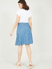 Yumi Jeansrock in A-Linie - Bild 2 von 4
