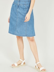 Yumi Jeansrock in A-Linie - Bild 3 von 4