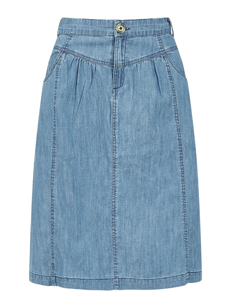 Yumi Jeansrock in A-Linie - Bild 4 von 4