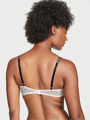 Victoria's Secret White Lace Lightly Lined Demi Bra - Image 2 of 3