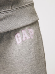 Gap Light Grey Logo Fleece-Lined Joggers (Newborn-5yrs) - Image 6 of 7