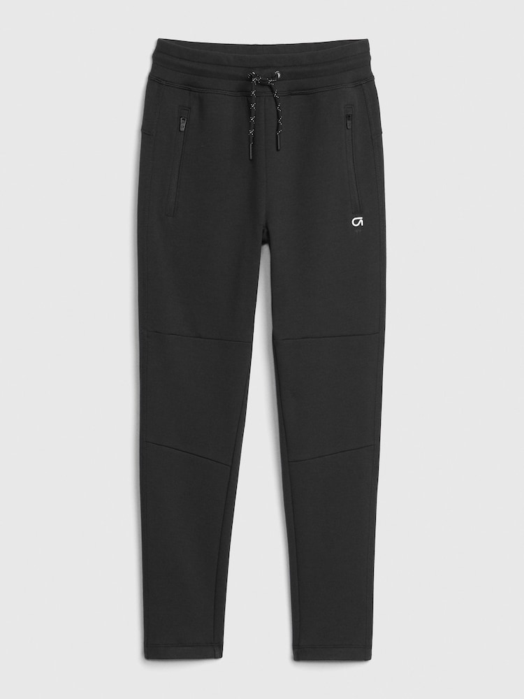 Gap Black Fit Tech Joggers (4-13yrs) - Image 1 of 1