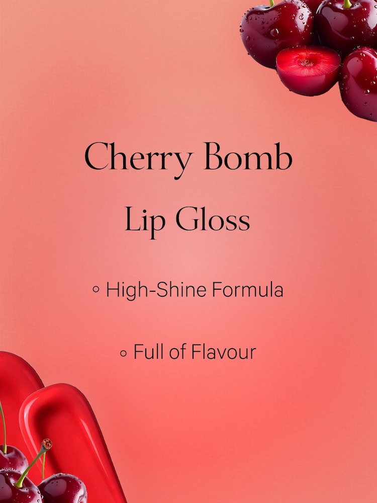 Victoria's Secret Cherry Bomb Red Lip Gloss - Image 2 of 4 Victoria's Secret Cherry Bomb Red Lip Gloss - Image 2 of 4