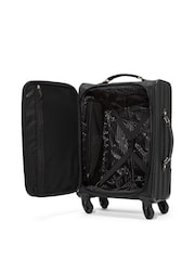 Victoria's Secret Black Stripe Luggage - Image 3 of 3