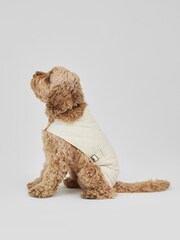 Society 8 Cream Quilted Fur Coat - Dog - Image 4 of 4