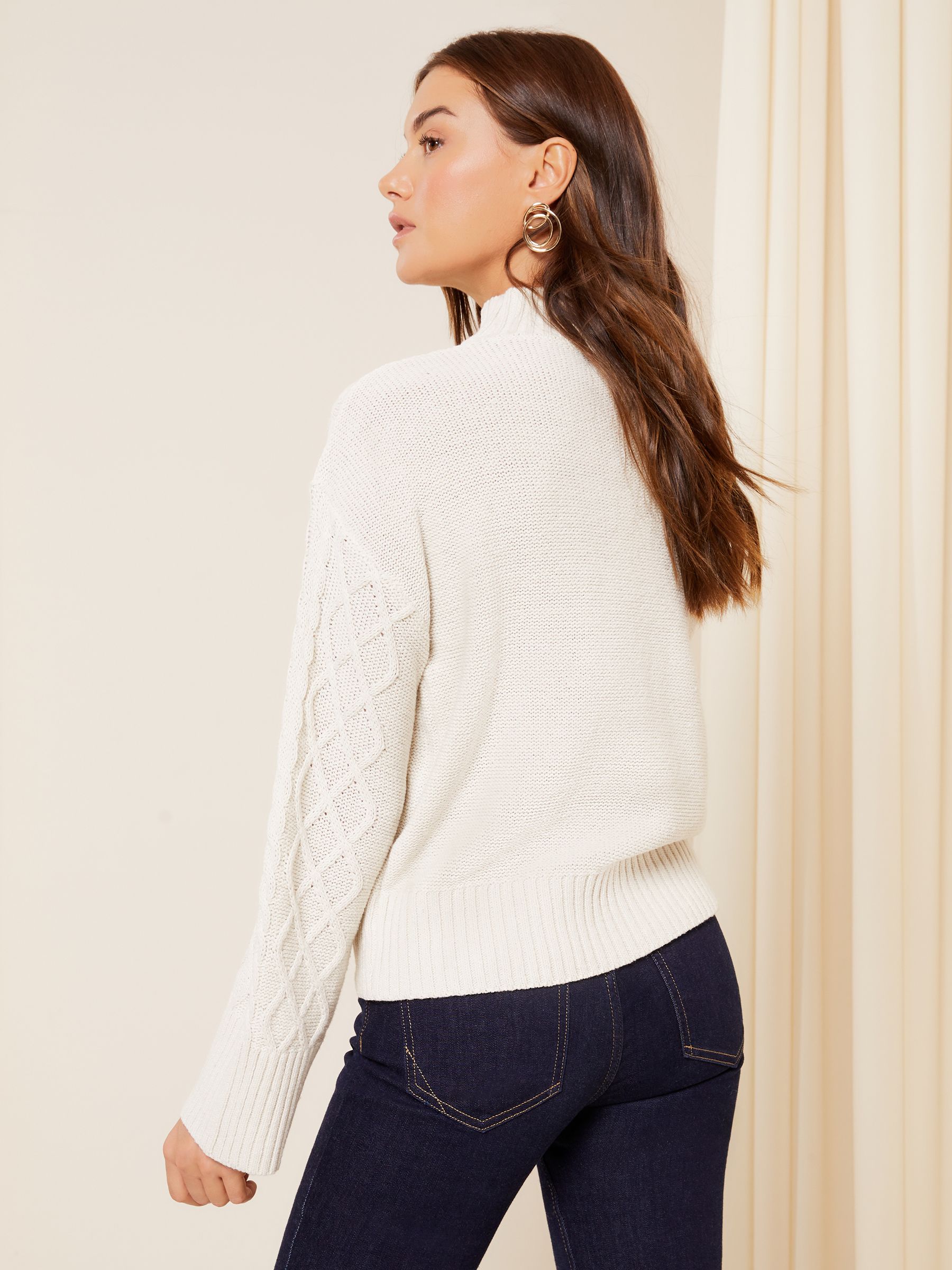 White fringe jumper outlet