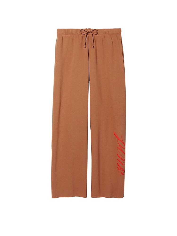 Victoria's Secret PINK Caramel Kiss Brown Wide Leg Jogger - Image 3 of 3
