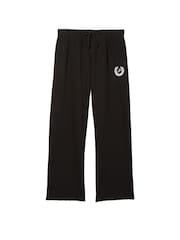 Victoria's Secret PINK Pure Black Straight Leg Joggers - Image 3 of 4