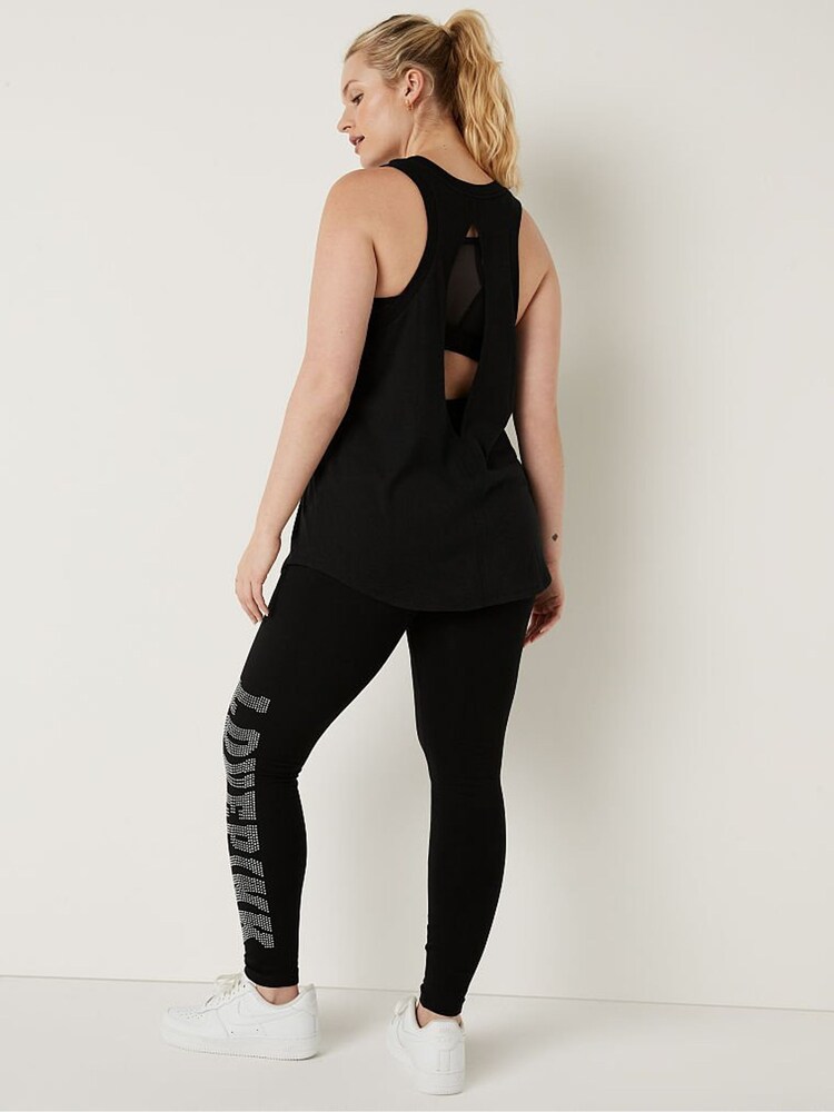 Victoria's Secret PINK Cotton High Waist Legging in Full Length - Image 2 of 4
