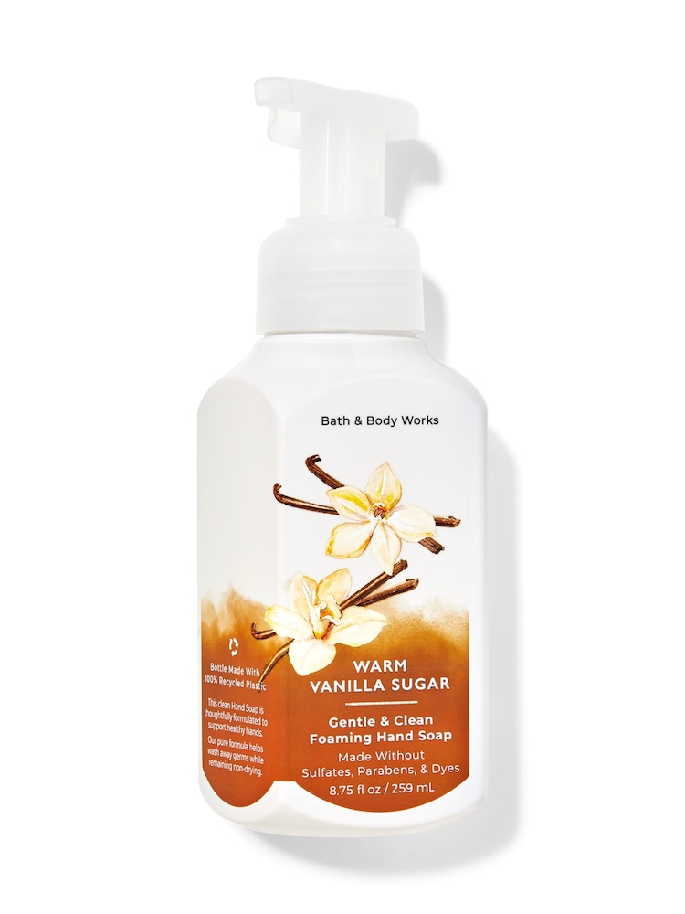 Bath & Body Works Warm Vanilla Sugar Gentle Clean Foaming Hand Soap 8.75 fl oz / 259 mL - Image 1 of 1