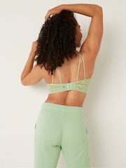 Victoria's Secret PINK Soft Jade Purple Lace Wired Push Up Bralette - Image 2 of 3