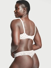 Victoria's Secret White Bow Smooth Lightly Lined Demi Bra - Image 2 of 3