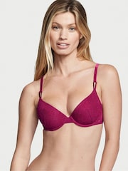 Victoria's Secret Claret Red Lightly Lined TShirt Demi Bra - Image 1 of 4