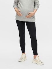 Mamalicious Black & Green Maternity 2 Pack Leggings - Image 2 of 4