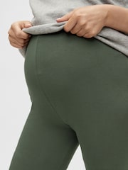 Mamalicious Black & Green Maternity 2 Pack Leggings - Image 3 of 4