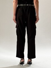 Schwarz - Religion Ray Utility-Cargohose - Bild 2 von 6