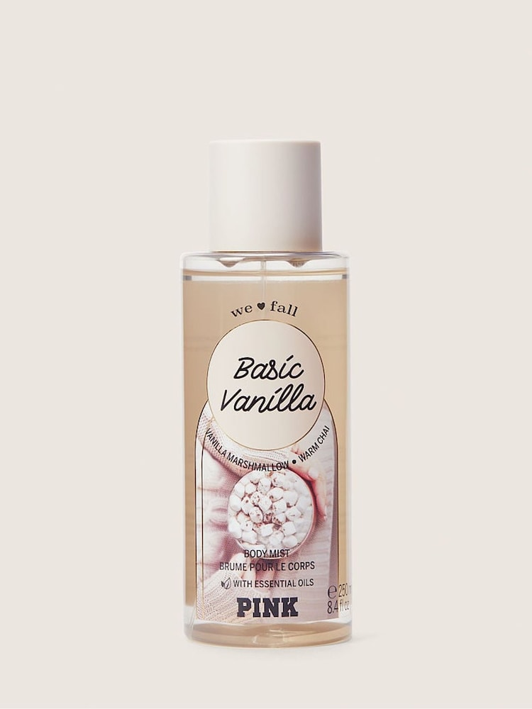 Victoria's Secret PINK Basic Vanilla Body Mist 250ml - Image 1 of 1