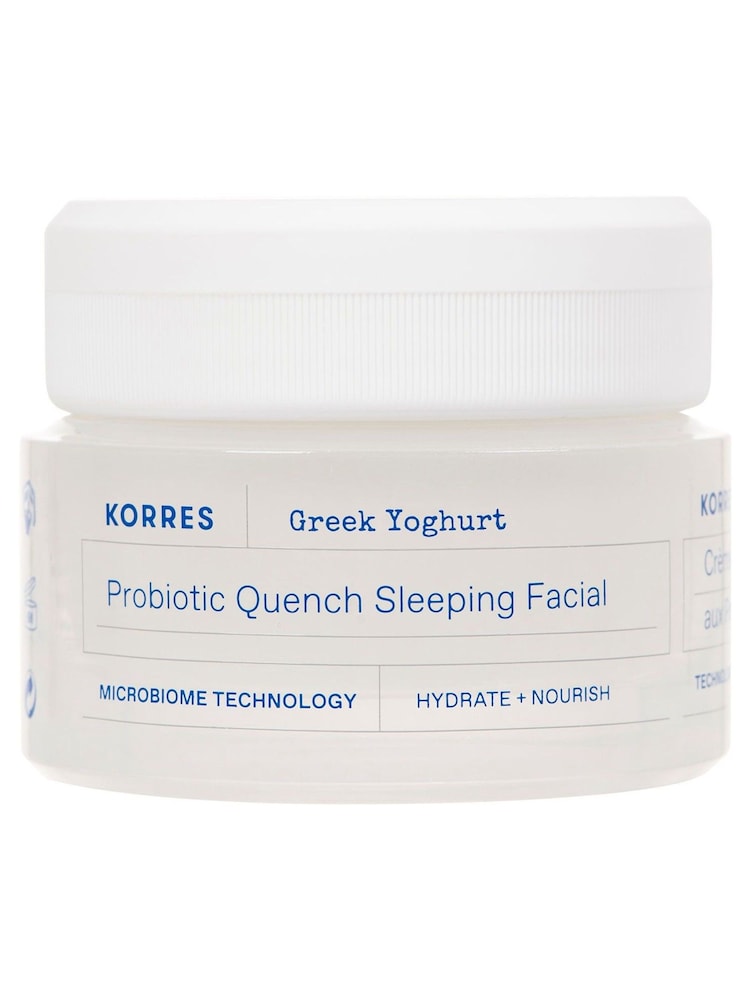 Korres Greek Yoghurt Probiotic Quench Sleeping Facial 40ml - Image 1 of 1