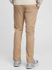 Gap Beige Slim Fit Stretch Essential Chino Trousers - Image 10 of 15