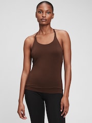 Gap Brown Maternity Nursing Halterneck Cami Top - Image 1 of 1