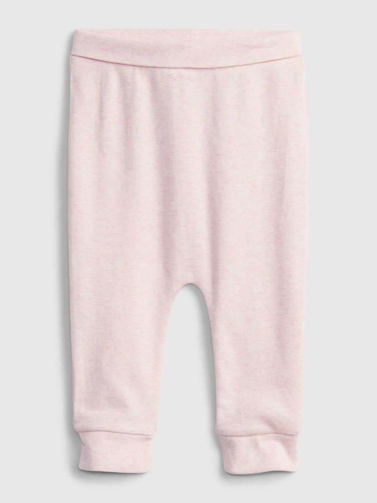Gap Pink Organic Cotton Pull-On Trousers - Image 1 of 1 Gap Pink Organic Cotton Pull-On Trousers - Image 1 of 1