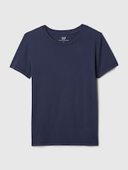 Gap Navy Blue Crew Neck Vintage Short Sleeve T-Shirt - Image 5 of 5