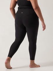 Athleta Black 7/8 Length Elation Ultra High Waisted Leggings - Image 4 of 4